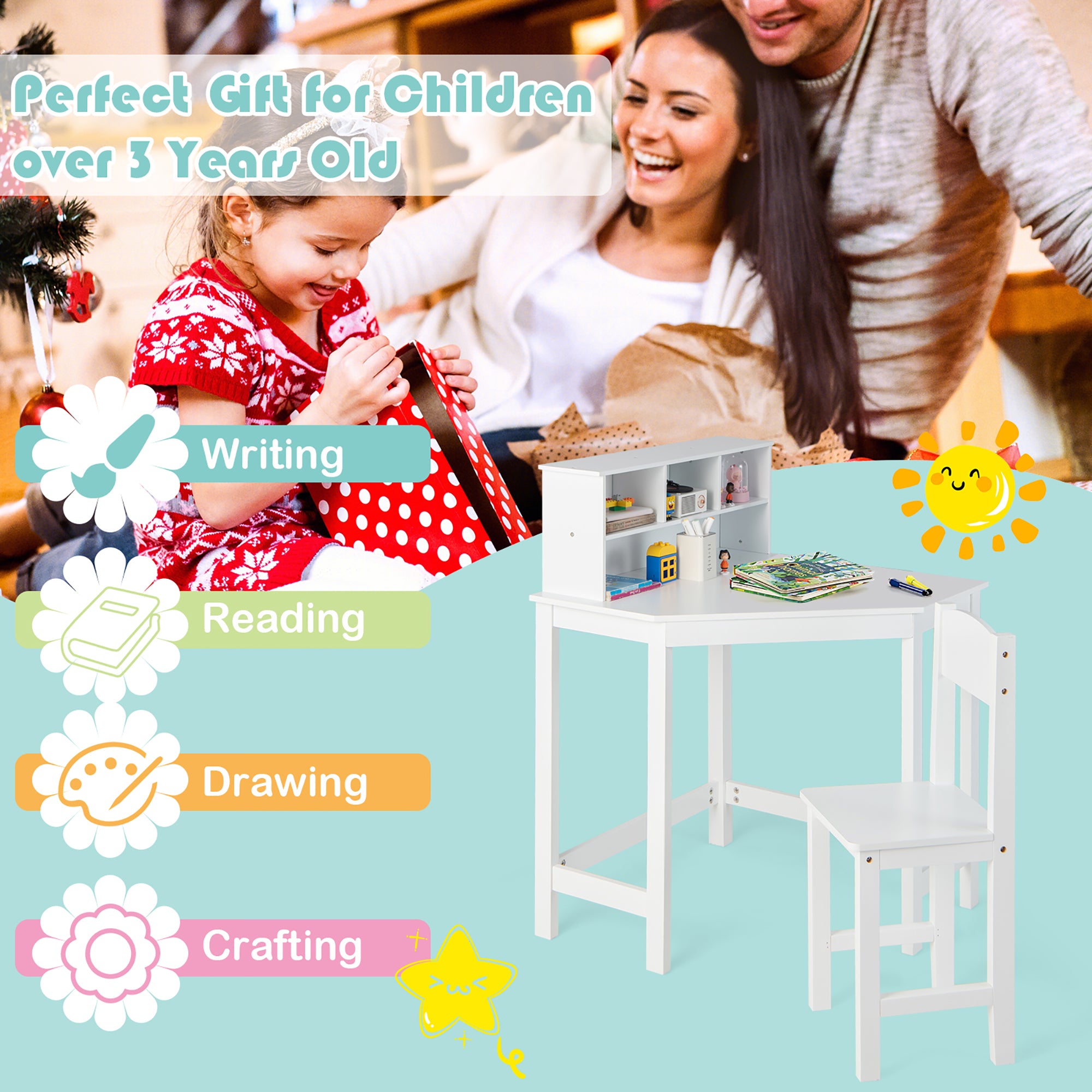 Kids Corner Desk & Chair Set